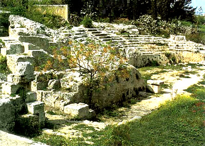 Ancient Corinth theatre