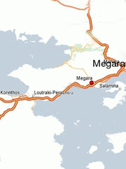 Megara-Corinth borders Megara-Corinth borders